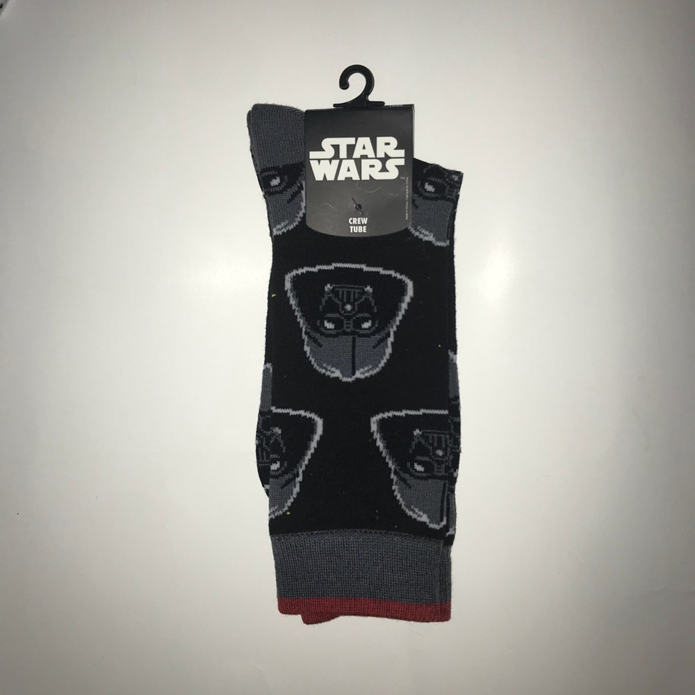 Star Wars crew tube socks 10-13